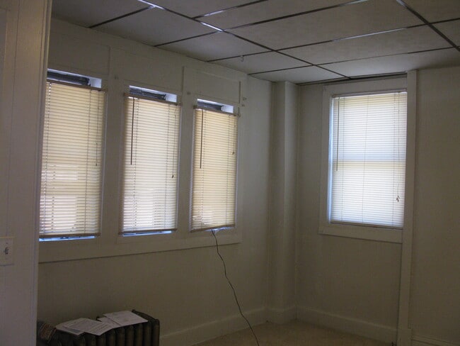 Living Room - New carpet to be installed in living room and hallway soon - 432 E 7th St Unit 1