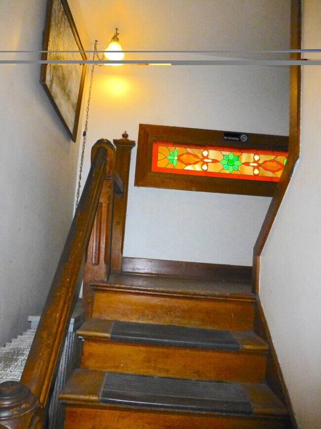 Hallway stairs - 609 S Broad St Unit 4