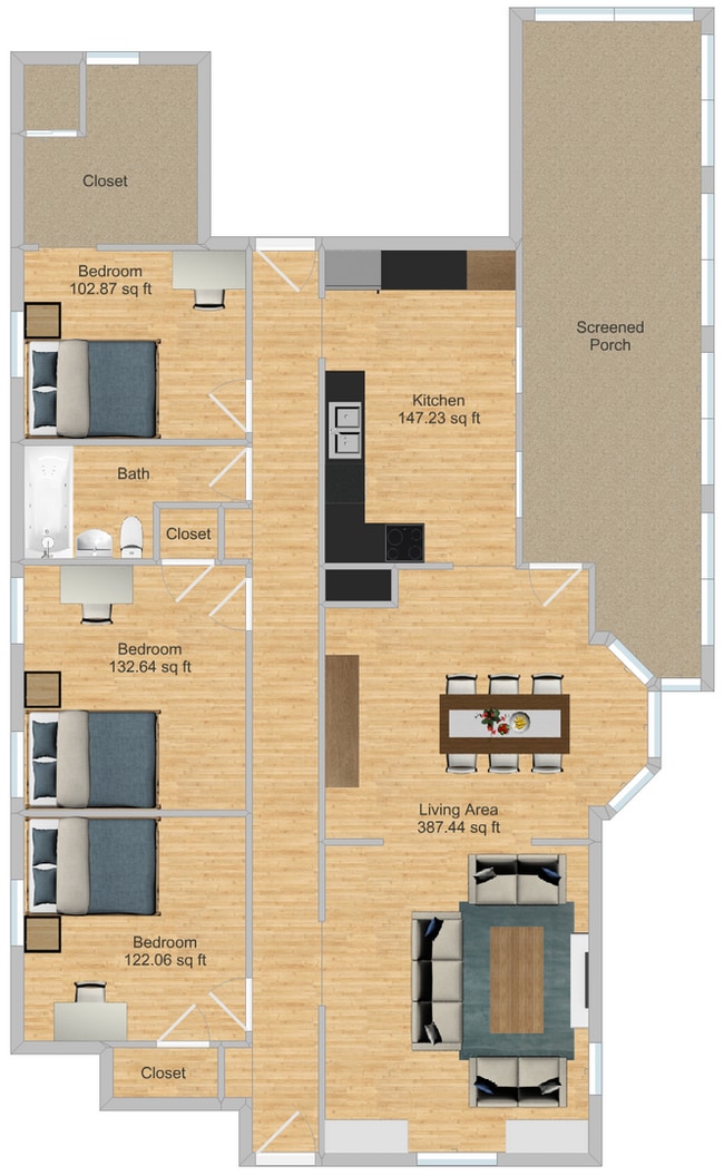Photo - 629 6th St SE Unit #1 (3br)