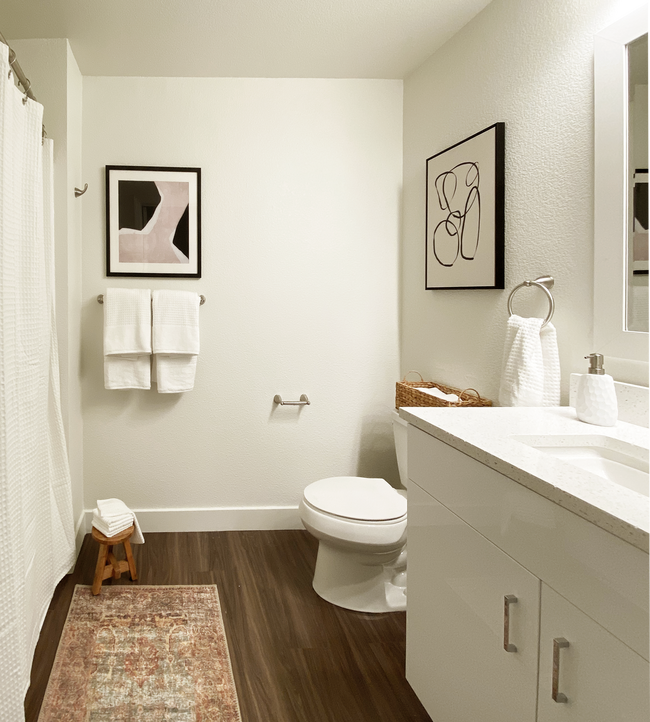 Bathroom | Fountains at Emerald Park Apartments | Apartments in Dublin, CA