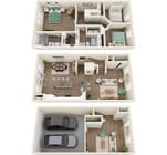 Landon floor plan Affinity at Oak Hills