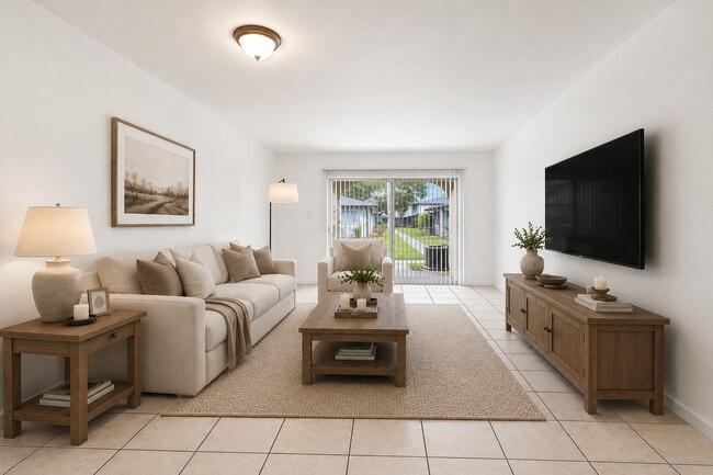 Living Room - Emerald Villas