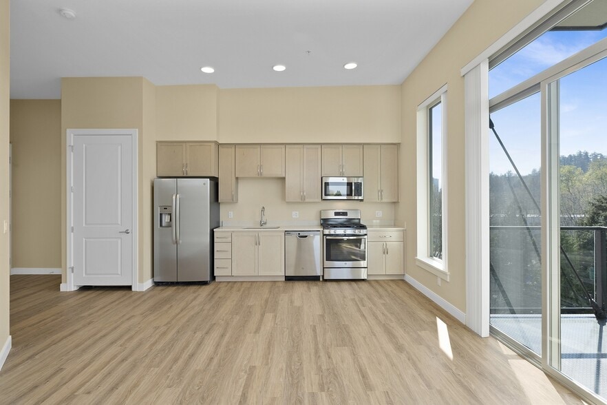 35 Club | Kitchen and Living Space