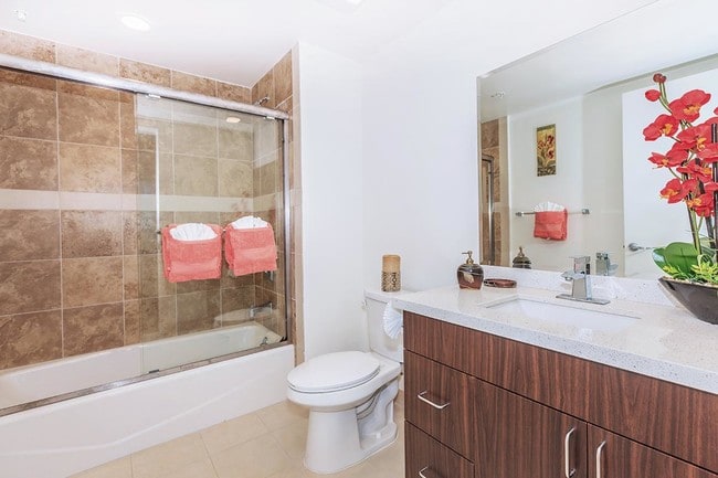 Bathroom with Rain Showerhead