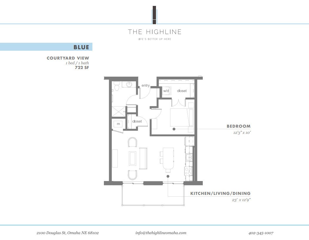 Floor Plan - Blue