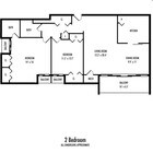 2BR/1BA
