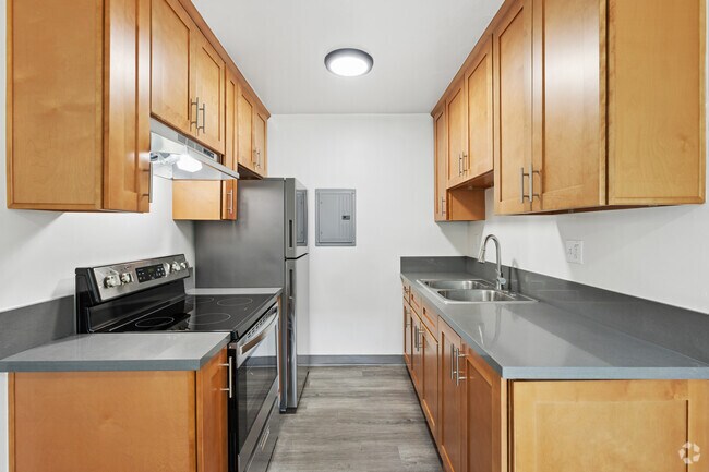 1 dormitorio, 1 baño - 581 pies cuadrados - Cocina