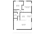 Aster Two Bedroom Floor Plan