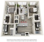 2B - 1014 sqft