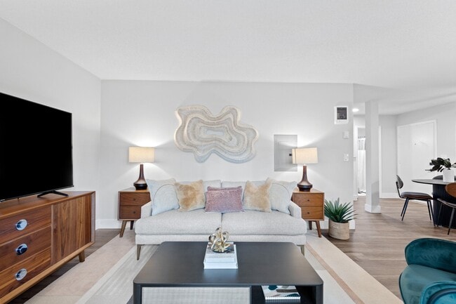 Spacious Living Room at Veranda La Mesa Apartments in La Mesa, CA 91942