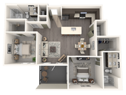 Canal 1535 Floor Plan B1.1