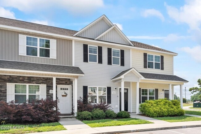 Photo - Modern Sneads Ferry Townhome with Private Fenced Yard