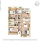 3BR/2BA