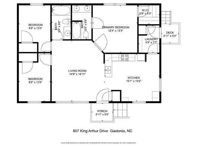 Photo - "Charming 3-Bedroom Retreat with 2 Full Baths in Gastonia - Your Cozy Haven Awaits!"