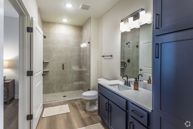 2BR, 2BA - 1,180 - Primary Bathroom - The Flats at Delta Landing