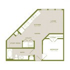 West Koenig Flats - A3 - 1 Beds - 1 Baths - 590 Sq. ft.