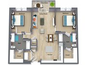 TWO BEDROOM - Floorplan L