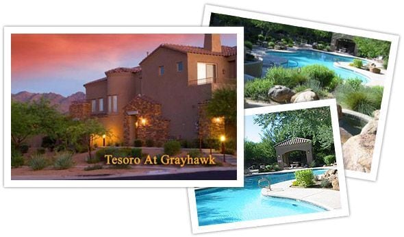 Vista lateral de la propiedad - entrada - 19475 N Grayhawk Dr Unidad 1108