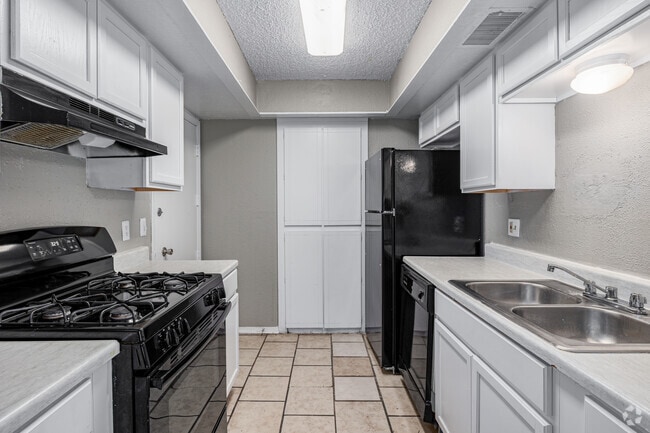 1 dormitorio, 1 baño - 725 pies cuadrados - Cocina