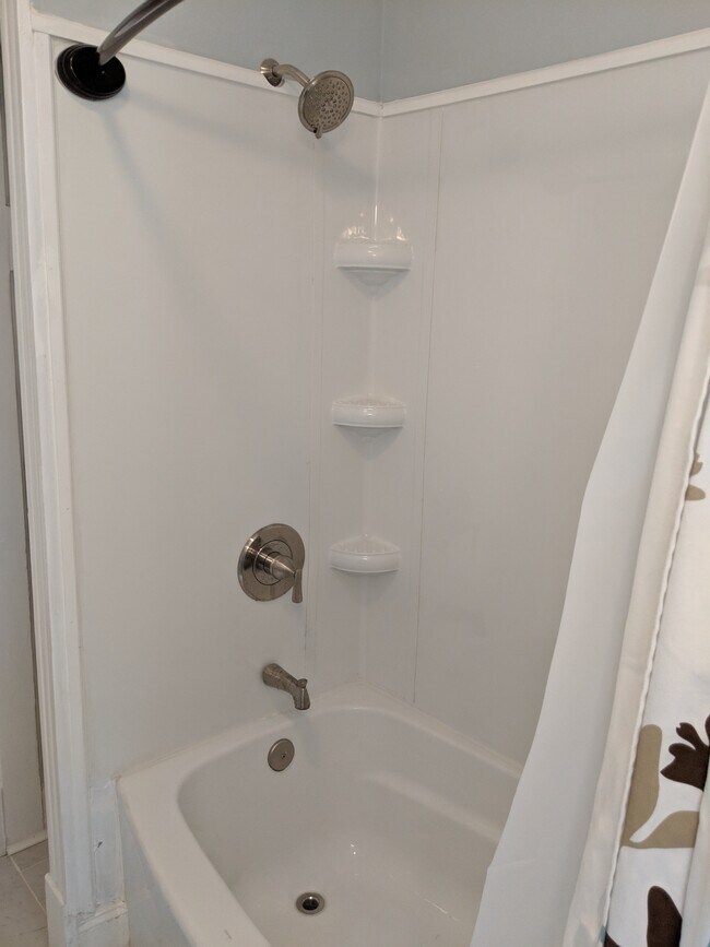 Shower, New Hot Water Heater provides endless hot showers - 32 Pawling Avenue