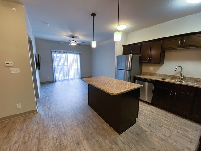 Plano de planta 1A - The Heights at Lincoln Swing Apartamentos