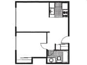 1BR/1BA