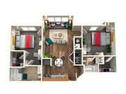 2 Bedroom - 2 Bathroom