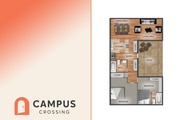 CampusCrossing_FloorPlan_2Bed1Bath_800SqFt_WEB