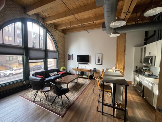 Living Room - 400 N 1st St Condo Unit 209