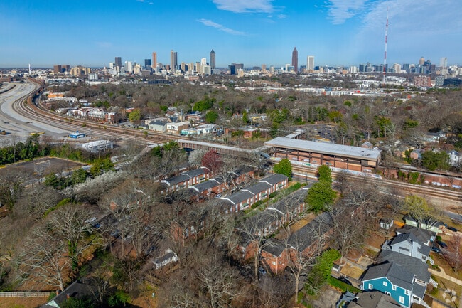 Aerial - Station Square Apartments