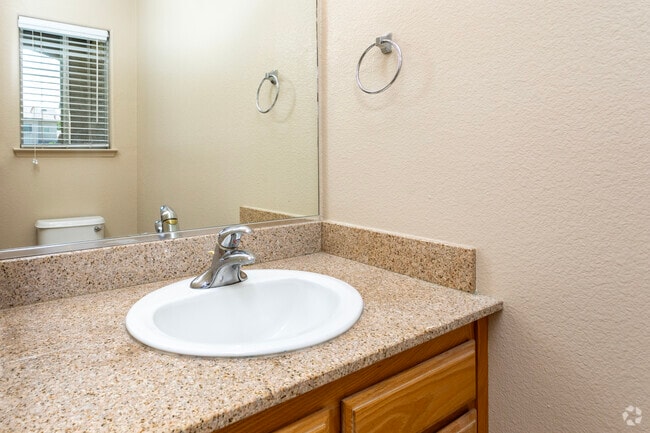 2BR, 1.5BA - 1,100SF - Half Bath
