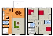 3 BR 1F, 2H Ba Chic TH