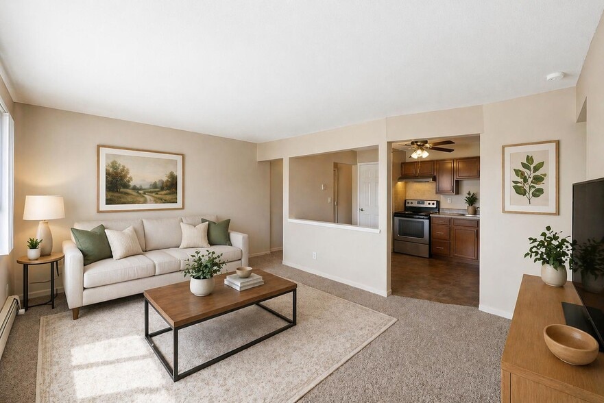 Furnished Living Room