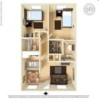 2BR/1BA