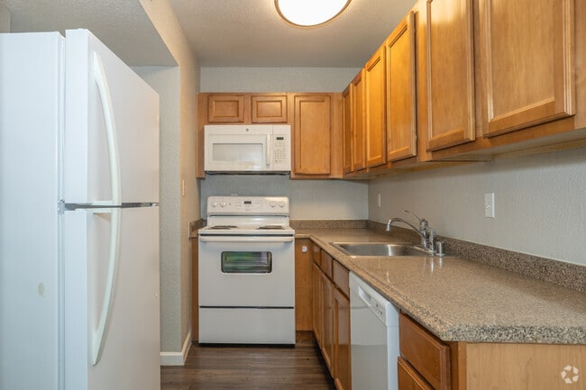 2BR, 1.5BA - 880SF - Kitchen view 1 - La Loma Terrace