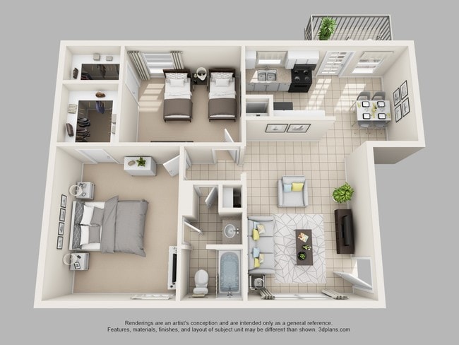 Barton B1 - Trails of Wedgewood Apartments