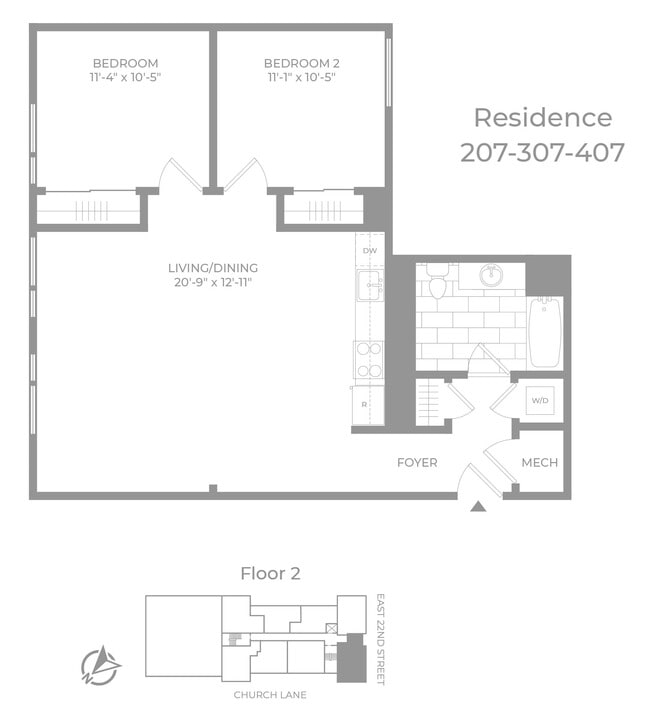 Photo - 25 E 22nd St Unit 307