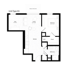 A5 floor plan Addison
