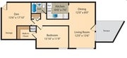 1BR/1BA