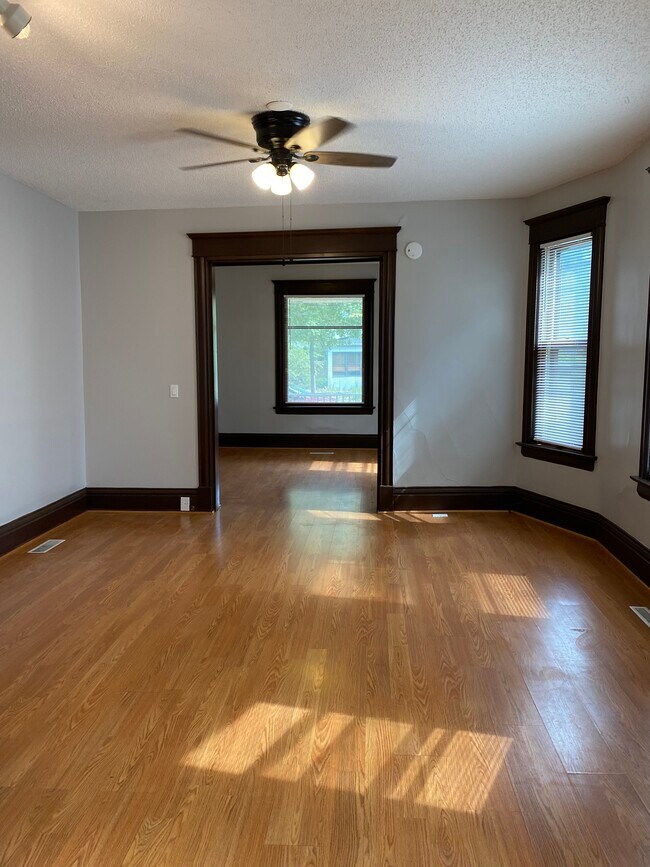 Living Area with new ceiling Fan - 3228 3rd Ave S