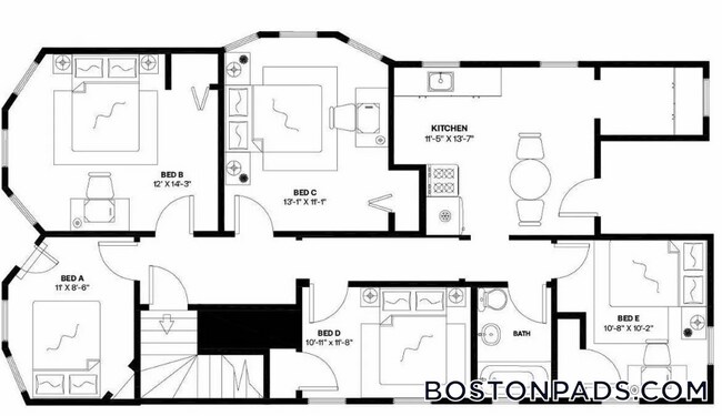 Photo - 123 Boston St Unidad 3