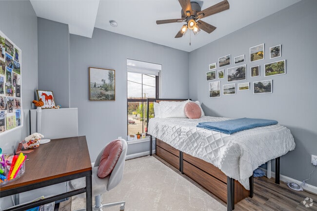 4BR, 2BA - 1,000SF - Second Bedroom - Student Housing- 52 East Park Place
