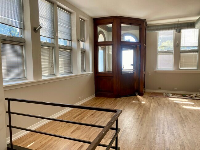 Large open light filled spaces