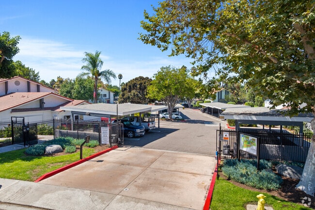 Las Ventanas Gated Community Entrance - Las Ventanas Apartments