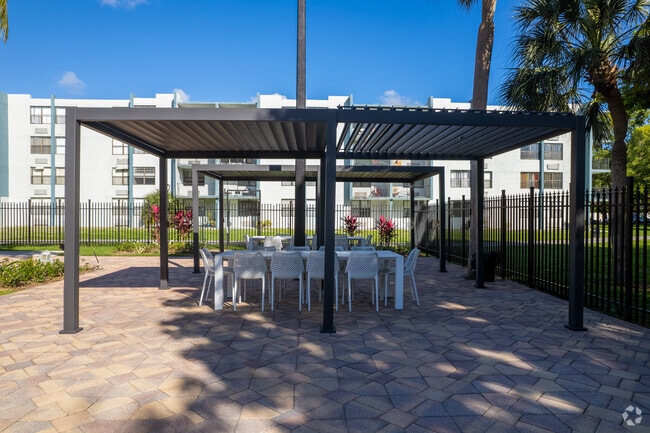 Pool Seating Area - Club at Emerald Waters