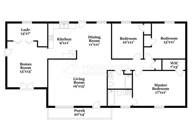 Photo - 3 Bedroom Pet-Friendly Home in Smyrna, TN with Main Street Renewal