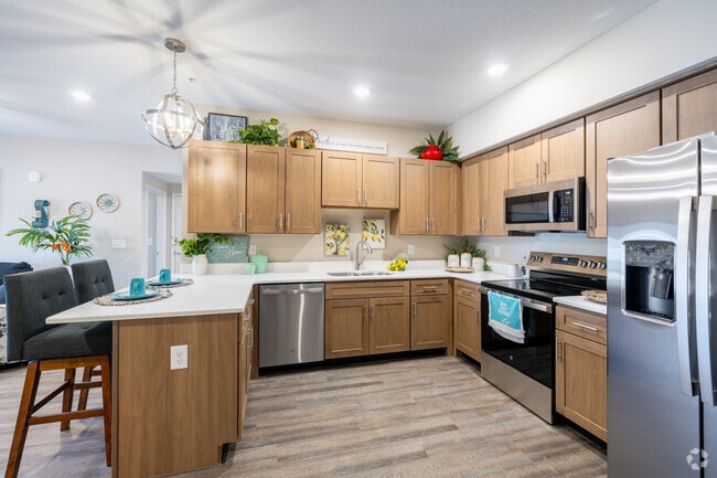 3BR, 2BA - 1,340SF - Kitchen