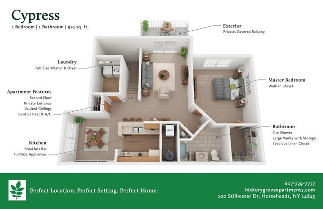 Stillwaters, Hickory Grove Apartments