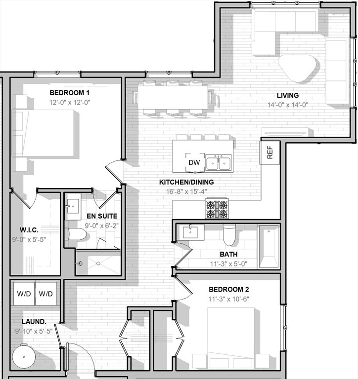 Photo - 999 Main St Unit Plan B