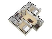 2 Bedroom 2 Bath with Washer/Dryer